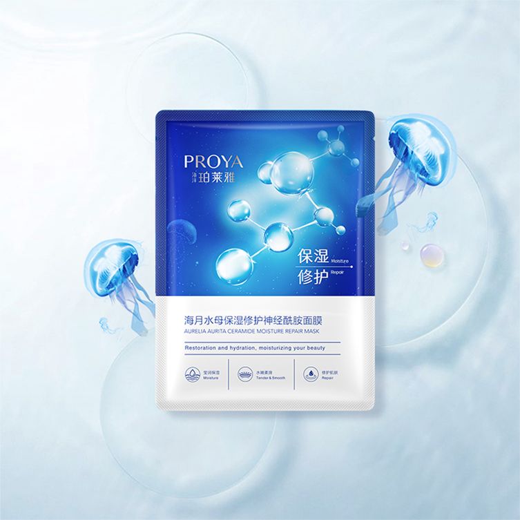 尊龙·Z6海月水母保湿修护神经酰胺面膜